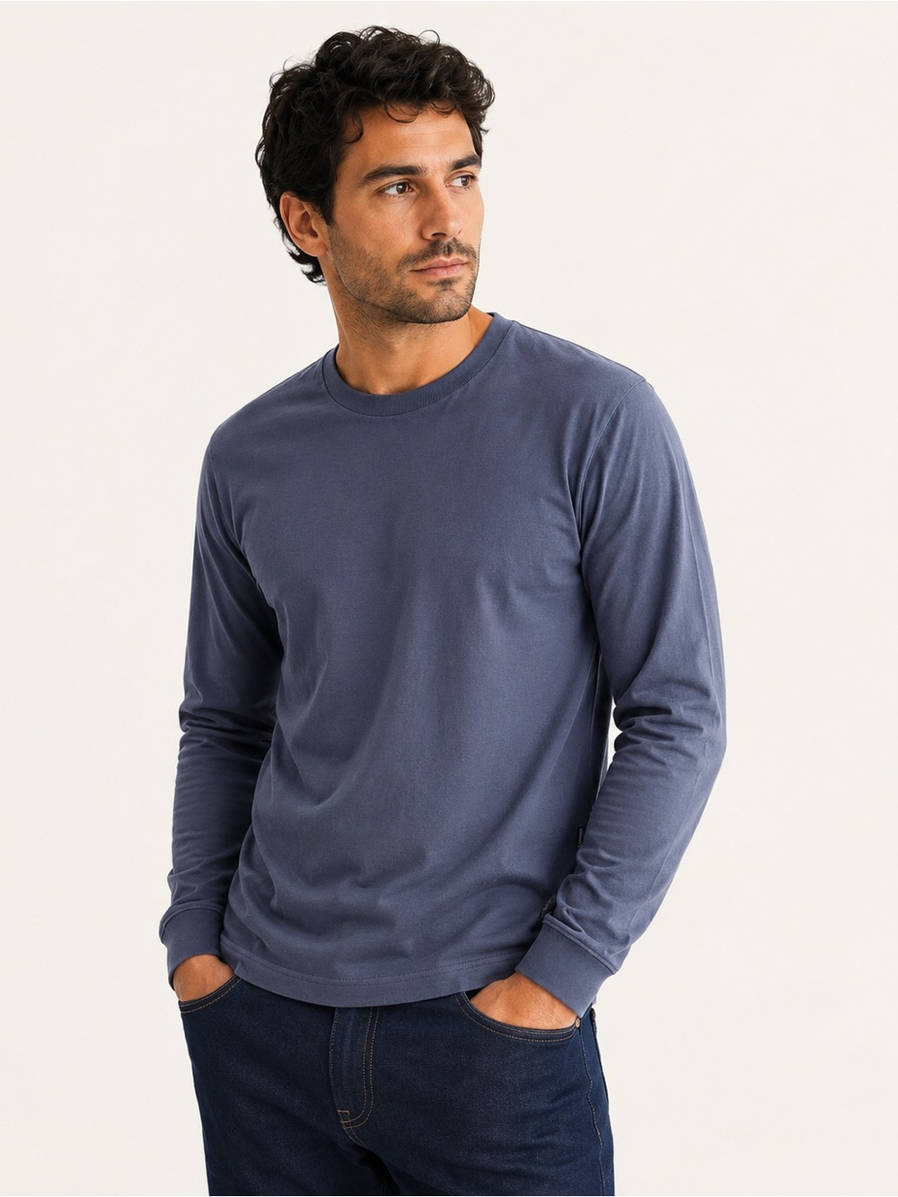 Outerknown Big Heavy Tee BHT Long Sleeve Organic Cotton L